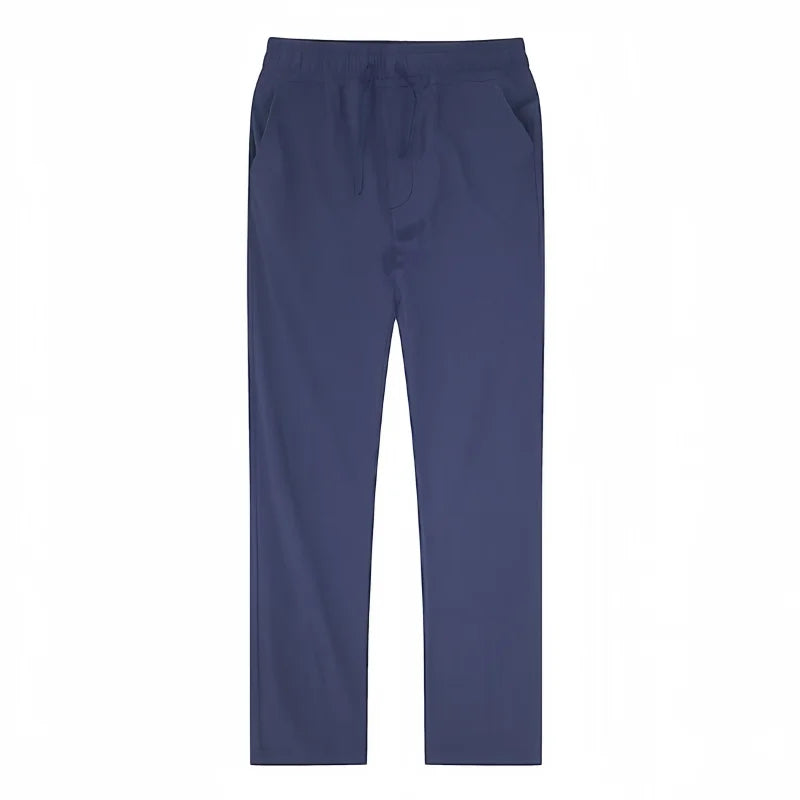 Calças de Algodão e Linho Masculinas, Novas Calças de Linho Respiráveis para o Outono, Tamanhos S-5XL
