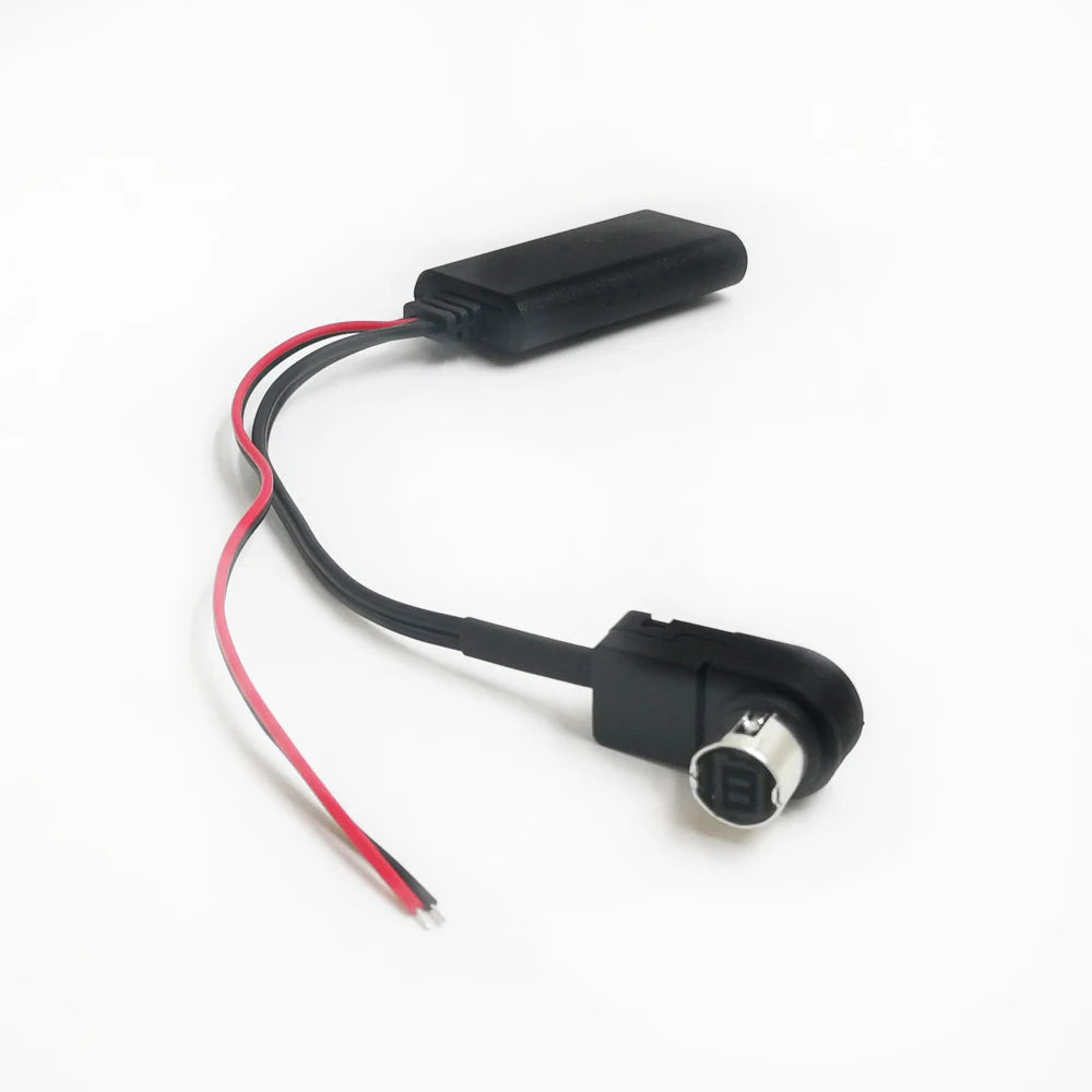 Biurlink Bluetooth 5.0 Áudio Aux-in Cabo Adaptador Porta Ai-net para JVC Alpine Stereo KS-U58 PD100 U57 U29