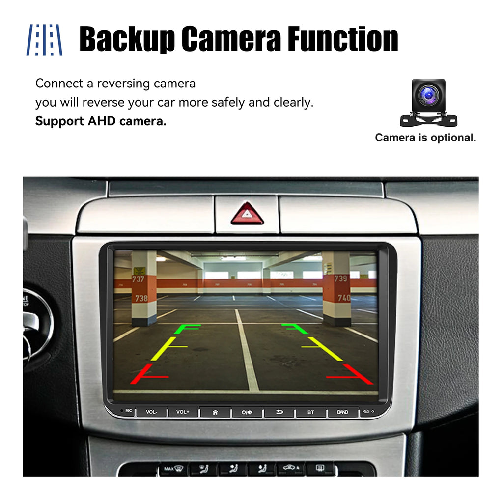 Essgoo 9 "android 14 4g + 64g Wireless  carplay carro estéreo gps navi wifi rds fm bt para vw golf 5 6 passat polo touran tiguan caddy eos