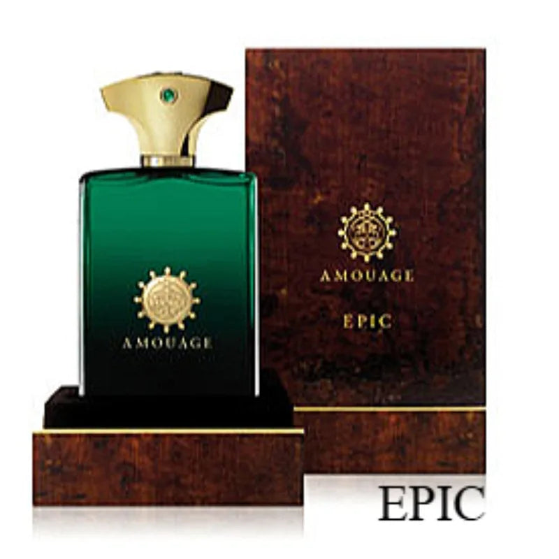 AMOUAGE 100ml Eau De Parfum Unissex Fragrância Oriental de Baunilha Duradoura Fresca Natural Suave Elegante Luxuosa Aroma Exclusivo