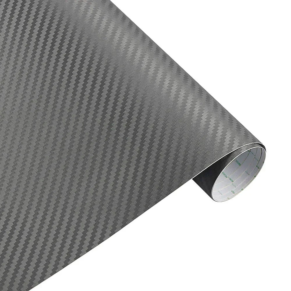 30cm x 127cm 3d fibra de carbono vinil carro envoltório folha rolo filme adesivos de carro e decalque motocicleta estilo automóvel acessórios automóveis