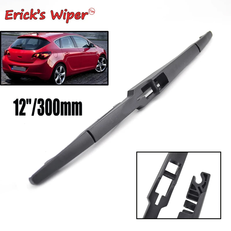 Erick limpador 12 "lâmina de limpador traseiro para vauxhall opel astra j gtc tourer hatchback 2009 - 2015 pára-brisas escova da janela