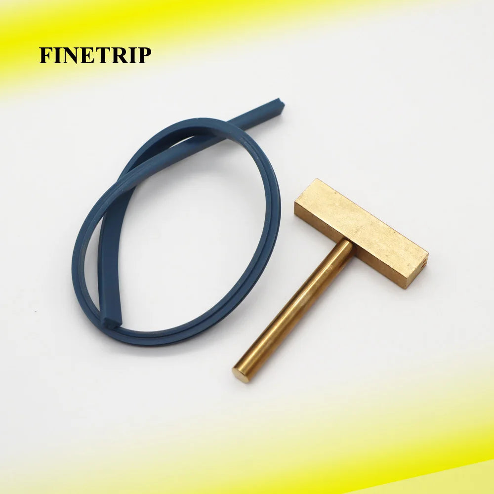 Finetrip 30w 60w 40w ferro de solda t ponta t-cabeça, t-pontas de cobre ou cabo de borracha imprensa quente para o reparo do cabo flexível do pixel da tela lcd