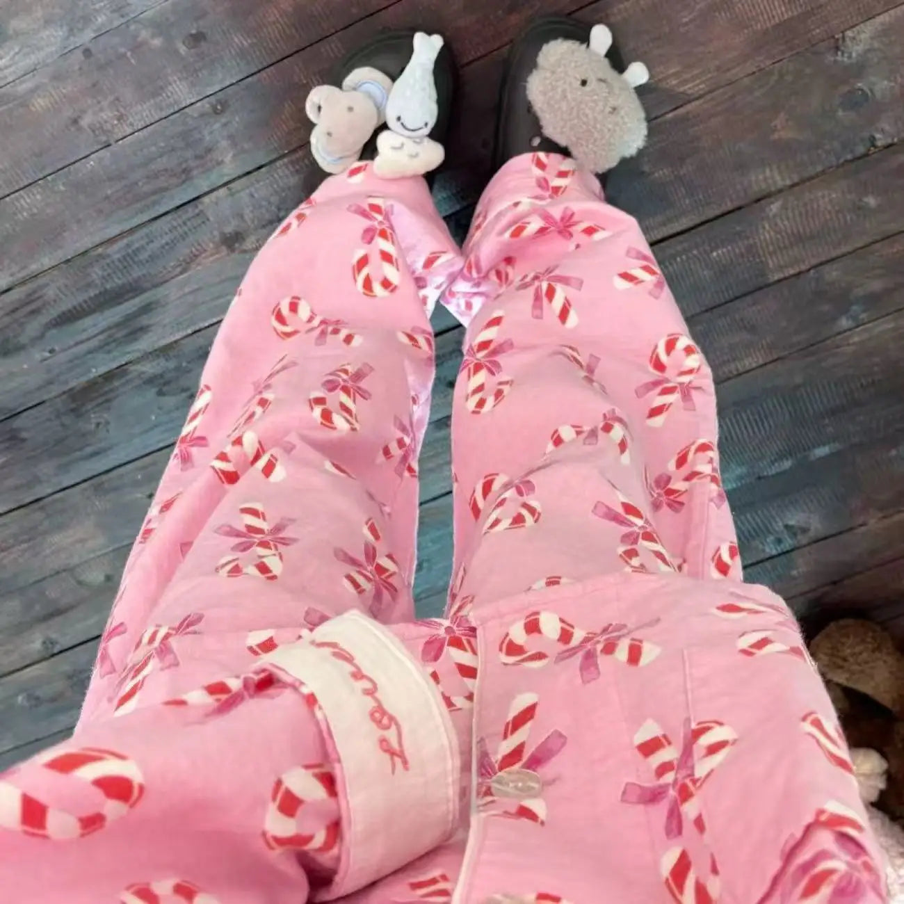 Pijama de algodão macio conjunto de pijamas femininos bonito dos desenhos animados pijamas impressão pijamas elegantes calças superiores 2 pçs femme nightwear loungewear