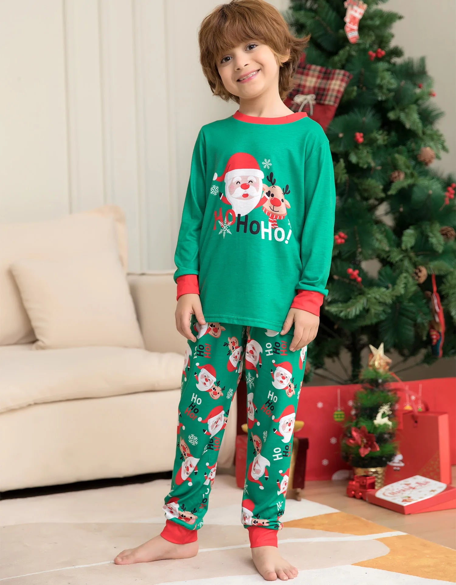 2025 natal família pijamas conjunto combinando roupa de natal adulto crianças mulheres pijamas roupas mãe e filha pai filho pijamas