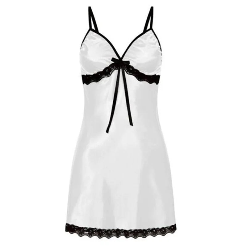 Sexy camisola para mulheres sexy camisola sleepwear plus size renda floral lingerie feminina suspensórios camisola robe babydoll verão