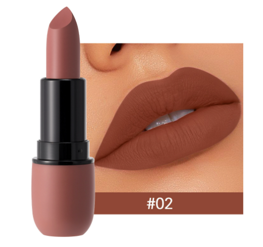 6 Colors Velvet Matte Lipstick - Waterproof & Long-lasting