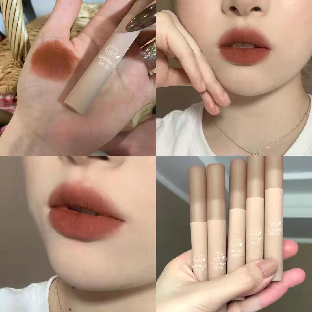 Chestnut Velvet Matte Waterproof Liquid Lipstick