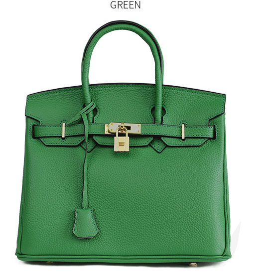 Bolsa Platinum em Couro de Primeira Camada para Mulheres